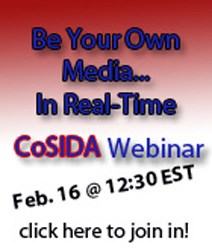 SAVE THE DATE! Feb. 16th membership conference call: Be Your Own Media ... In Real Time